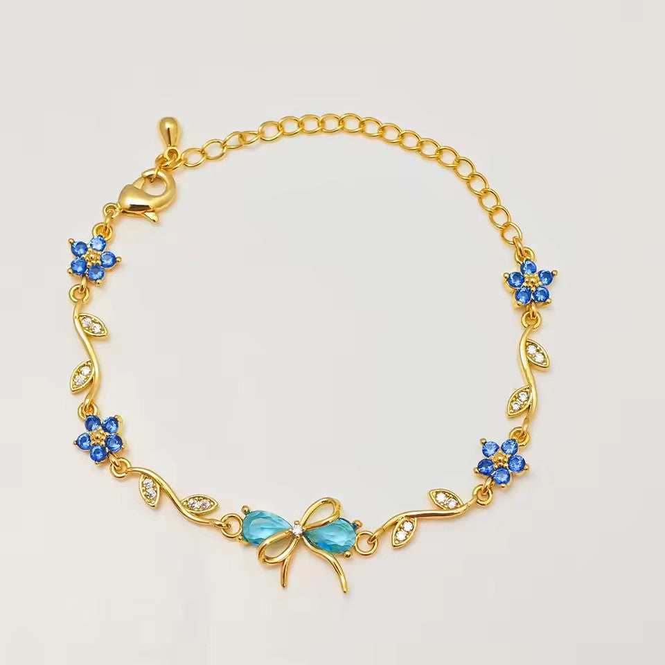 Bow Leaf Bracelet