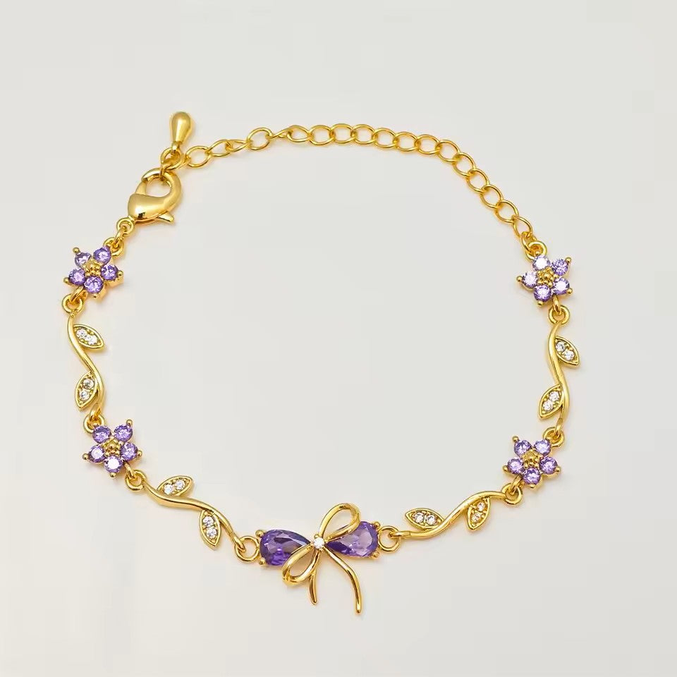 Bow Leaf Bracelet