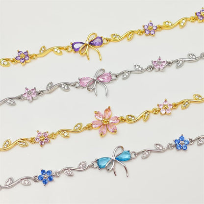 Bow Leaf Bracelet