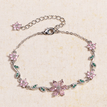 Flower Leaf Bracelet