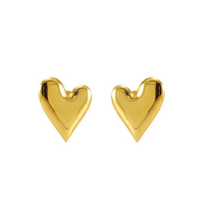 Heart shaped 3D Earrings