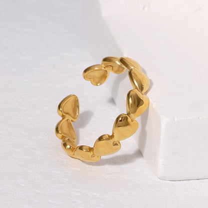 Gold Leaf Rings
