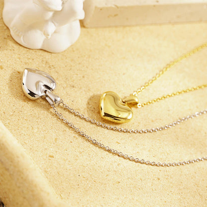 Heart pendant with chain
