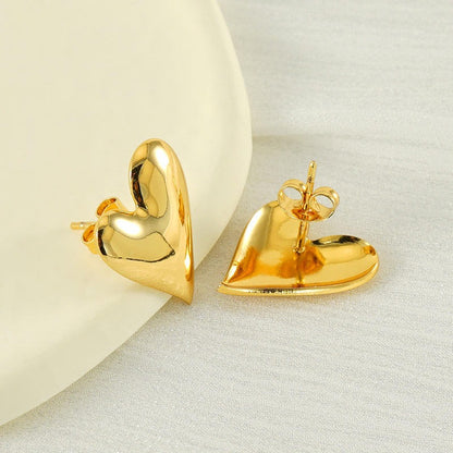 Heart shaped 3D Earrings